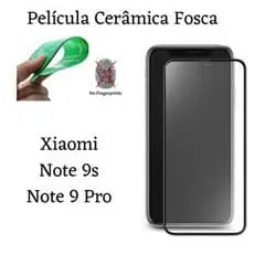 Película Fosca Cerâmica Flexível 9D Hidrogel Para Xiaomi Redmi Note 9s / Note 9 Pro