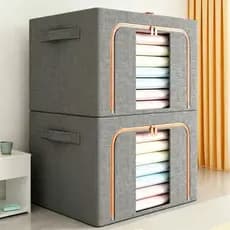 Caixa Multifuncional De Armazenamento De Grande Capacidade Para Colchas E Roupas Domésticas