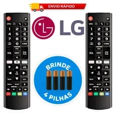Controle Remoto LG Smart TV Compatível LCD LED HDTV UHD OLED 3D 4K