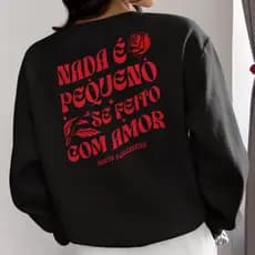 moletom careca moletom unissex moletom católico moletom igreja