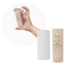Molde de Silicone Mini Vela de Sete Dias Madre Teresa