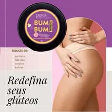 Creme Bumbum perfeito 150g - Tratamento Foliculite Estrias E Celulite REDFOUR PROFESSIONAL