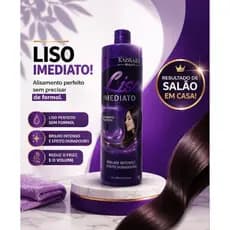 Progressiva Liso Imediato Kaissara 1L Sem Formol | Alisamento, Brilho Intenso e Sem Frizz