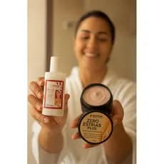 Kit Creme Zero Estrias 150g+ Creme Clareador Axilias E Virilhas 120ml RedFour profissional