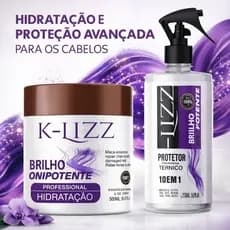Protetor Térmico Cabelo + Máscara Super Hidratação Original 500g