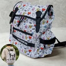 Mochila Costas Trabalho Escola Faculdade Viagem Bolsa Ursinho Espaçosa