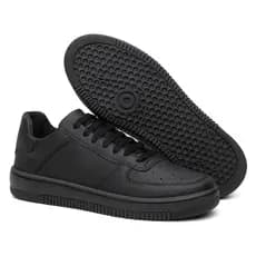 Tenis Force Air Masculino Academia Casual Caminhada Couro Leve Confortável