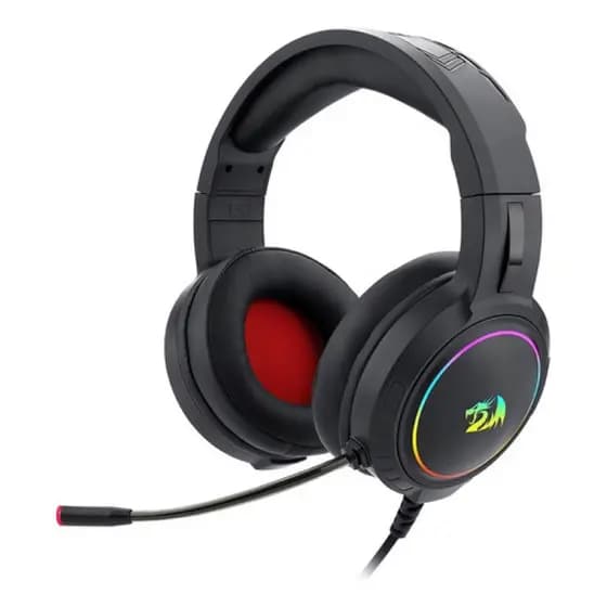 Headset Gamer Redragon com Microfone - Iluminação RGB