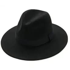 Chapéu Estilo Fedora de Feltro Modelo Clássico Unissex top