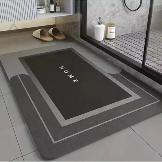 Tapetes Banheiro Super Antiderrapante Absorvente de Secagem Rápida Para Banheiro/Cozinha
