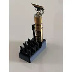 Suporte Organizador para Máquina de Barbear Dragão / T9 + 4 Pentes e Escova – Sob Medida para Vintage T9