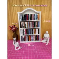 Mini Estante Decorativa Para Mini Livros Personalizados Mini Books