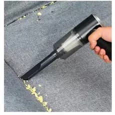 Mini Aspirador de Pó para Carro e Casa Portátil 3 em 1 Potente USB Recarregável