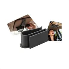 Suporte Porta Óculos Automotivo Universal Para Para-sol Organizador Interno Acessório Para Carro