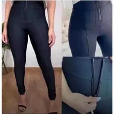 Calça Legging Super Lipo Modeladora Cintura Alta Suplex Power Feminino