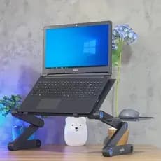 Suporte Articulado Notebook Com Apoio Mouse Multi Ângulos