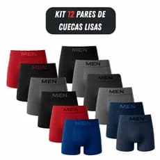 Kit 12 Cuecas Boxer Adulto Microfibra Estampadas Masculina