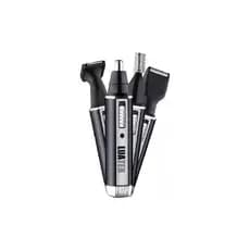 Kit Aparador Barbeador De Pelos 4 Em 1 Nariz/barba/cabelo