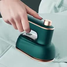 Mini Ferro Á Vapor Rotativo Para Viagem Elétrico Portátil Bivolt
