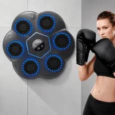 Máquina Inteligente de Boxe Soco Música Bluetooth Anti Estresse