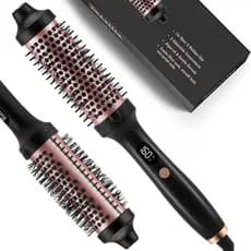 Escova Alisador Elétrica Quente Cabelo Com 2 Em1 Modelador 110V 220V
