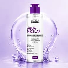Água Micelar Face Beautiful 200ml | Limpeza Facial Profunda Remove Maquiagem e Purifica a Pele