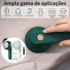 Papa Bolinhas Eletrico Tira Pelos de Roupas Removedor Aparador Sem Fio Recarregáve Portátil