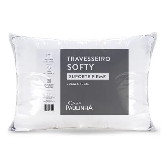Travesseiro Firme 70x50 Ortopédico Extra Macio Confortável