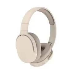 Fone de Ouvido Sem Fio Bluetooth 5.3 Moderno Redução Ruído Regulagem Lateral Entrada Cartão Memória Rádio FM Entrada P2