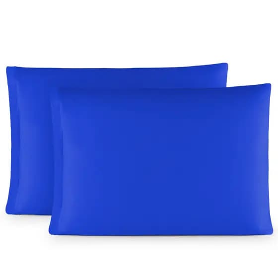 Par de Fronha Capa Para Travesseiro Malha Gel lisa envio imediato varias cores