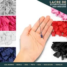Lacre De Autenticidade 1000 Unidade Para Artesanato Tag - Roupa - Varias Cores - AV
