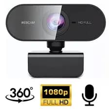 Webcam Full Hd 1080p Microfone Pc Notebook Home Office Nova Pronta Entrega