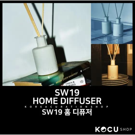 SW19 Home Diffuser 200ml (3 Tipos) | Difusor de Varetas | Home Fragrance | Fragrância Duradoura para Ambientes | Difusor Premium