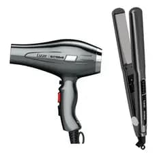 Kit Prancha Lizze Extreme Mais 1secador Lizze Extreme 2400 Cor Cinza Original