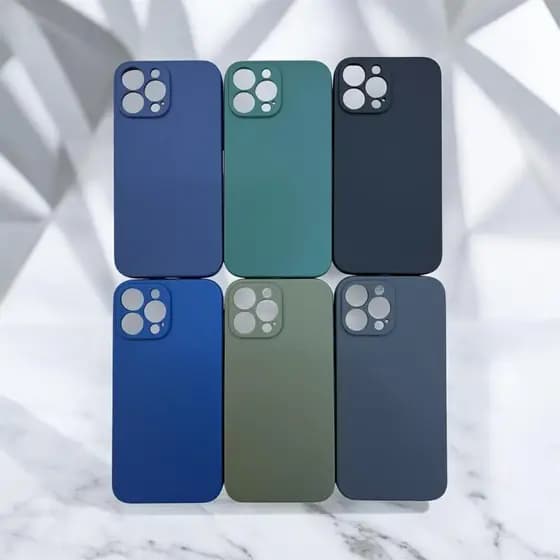 Case Capinha Silicone Aveludada Compatível iPhonO LINHA COMPLETA