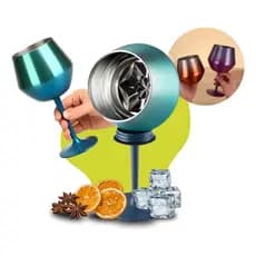 Taça Térmica Inox para Gin e Vinho 420ml