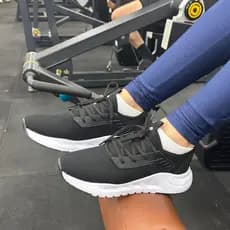 Tênis Feminino e masculino academia caminhada leve e confortável na promoção para esporte e lazer