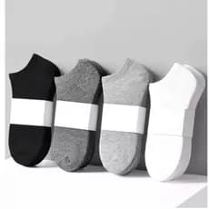 Kit Até 18 Pares de Meias Soquetes Unissex Cano Curto Feminina Masculina