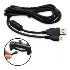 Cabo Carregador Controle Ps4 playstation 4 Play 4 Com Filtro V8 Micro Usb 1.80m Carregamento Rápido