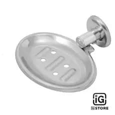 Saboneteira Porta Sabonete Parede Aço Inox Alumínio