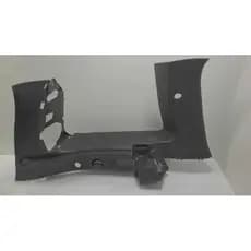 Moldura Suporte Bagagito Esquerdo Peugeot 206 Sw Cinza