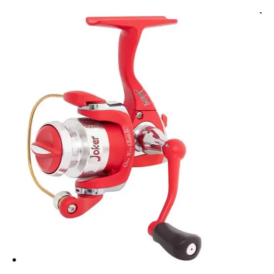 Molinete Maruri Joker Milo Vermelho Ultra Light Aluminio