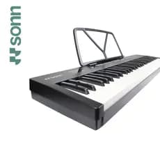 Teclado musical 300 timbres e ritmos 61 teclas Sonn teclado estudante função Sustain