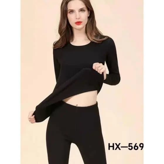 Blusa Feminina Segunda Pele Térmica Peluciada Inverno Frio