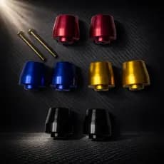 Par Pezinho de Guidão pcx Peso de Guidão Vermelho Preto Dourado Azul Contra Peso