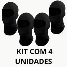 kit 4 Toucas Ninjas Balaclava Touca Proteção Motoqueiro Frio Calor Toca NINJA BALACLAVA Moto Motoboy MOTO MOTOBOY