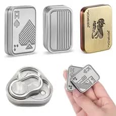 Imposto Excluído , Adicione Na checkout Se Aplicável . Extra 1 % De Desconto Com Moedas EDC Push Slider Metal Fidget Ant