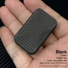 Soapbox Infinito Bit Diapasão Magnético Push Slider Descompressão Parágrafo EDC Snap Moedas Brinquedos Sonic