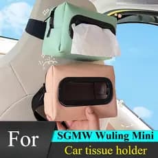 Para SGMW Wuling Mini Suporte De Tecido De Carro Sobre O Assento Bolsa Conveniência E Pureza Da Cabine