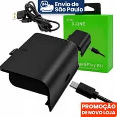 Carregador De Bateria Xbox One Cabo Recarregável P/Controle (De Substituição)